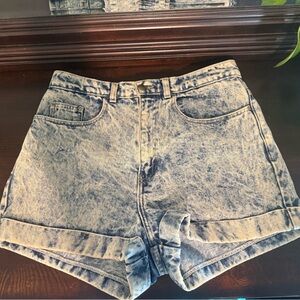 American Apparel Light Blue Jean Shorts Size 31